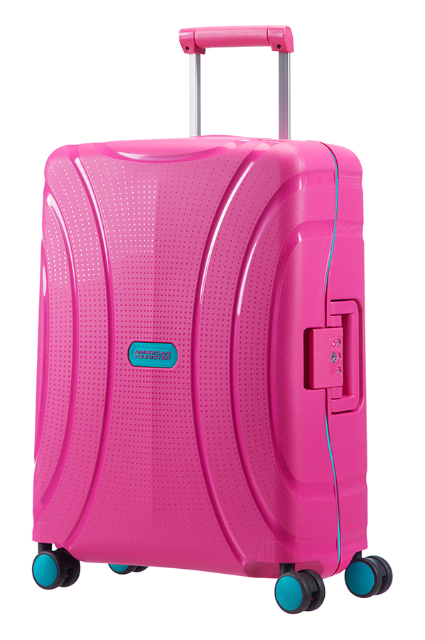 American Tourister Lock'n'Roll Maleta Spinner (4 ruedas) 55cm Summer Pink
