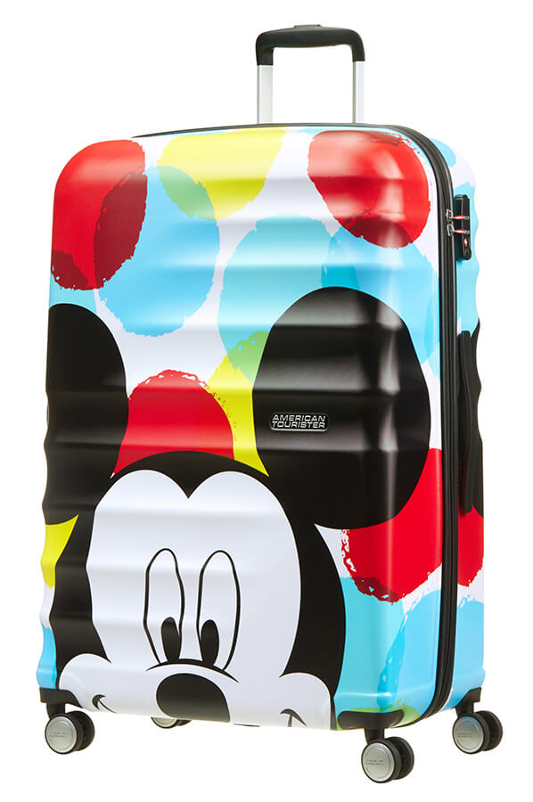 American Tourister Wavebreaker Disney Maleta Spinner (4 ruedas) 77cm Mickey Close-Up