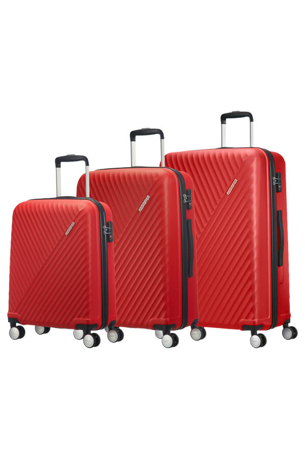 American Tourister Visby Juego Energetic Red