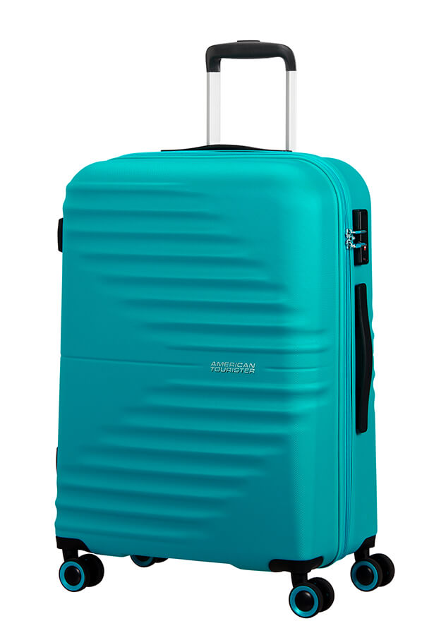 American Tourister Wavetwister Maleta Spinner (4 ruedas) 66cm Aqua Turquoise