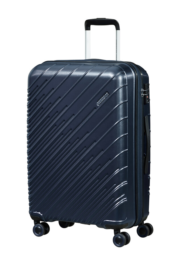 American Tourister Speedstar Maleta Spinner Expansible (4 ruedas) 67cm Atlantic Blue