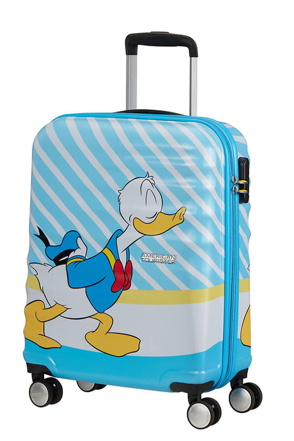 American Tourister Wavebreaker Disney Maleta Spinner (4 ruedas) 55cm Donald Blue Kiss