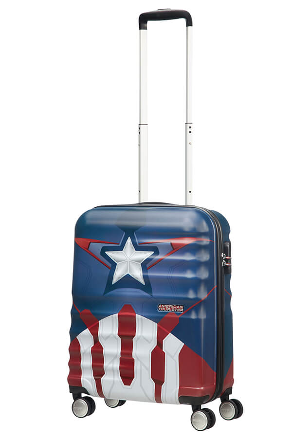 American Tourister Maletas Marvel Legends Spinner 75/28 Alfatwist Captain  America Pop Art (9074) | The Little Green Bag