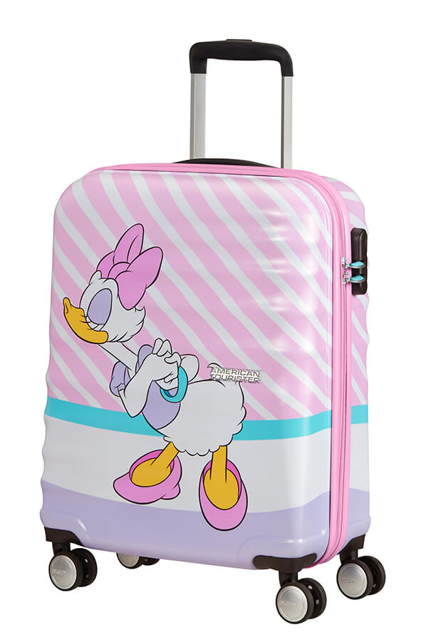 American Tourister Wavebreaker Disney Maleta Spinner (4 ruedas) 55cm Daisy Pink Kiss