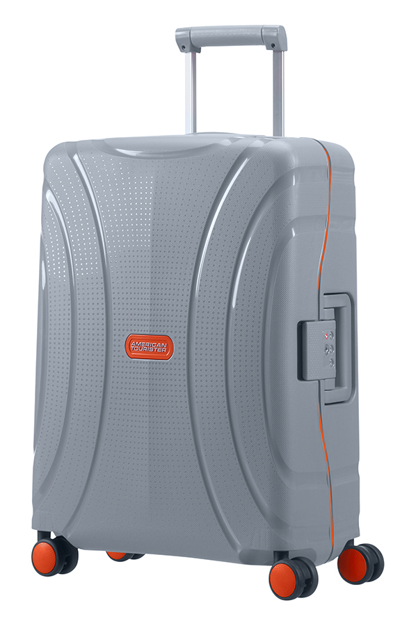 American Tourister Lock'n'Roll Maleta Spinner (4 ruedas) 55cm Volt Grey
